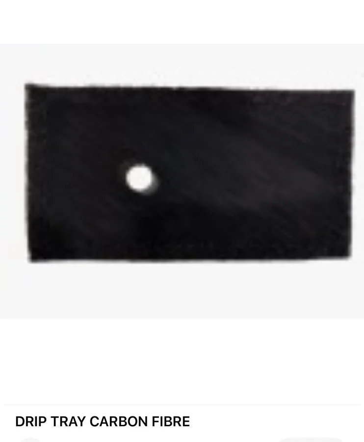 Drip Tray Carbon Fibre - part